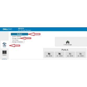 DELL ECM 存储ME4 Storage Manager GUI 怎么创建虚